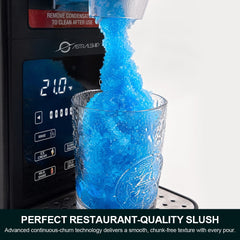 ASTRALSHIP 7-in-1 Slushie Machine & Soft Serve Ice Cream Maker for Home, 85oz Commercial-Grade Compressor Slushy Machine, No Ice Needed, Auto-Clean, Perfect for Margaritas, Milkshakes & Frappes