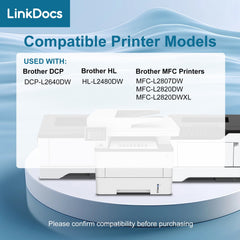 TN830XL TN830 Toner Cartridge Compatible for Brother TN830XL toner TN-830XL TN-830 to use with Brother DCP-L2640DW HL-L2480DW MFC-L2807DW MFC-L2820DW MFC-L2820DWXL Printer