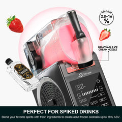 ASTRALSHIP 7-in-1 Slushie Machine & Soft Serve Ice Cream Maker for Home, 85oz Commercial-Grade Compressor Slushy Machine, No Ice Needed, Auto-Clean, Perfect for Margaritas, Milkshakes & Frappes