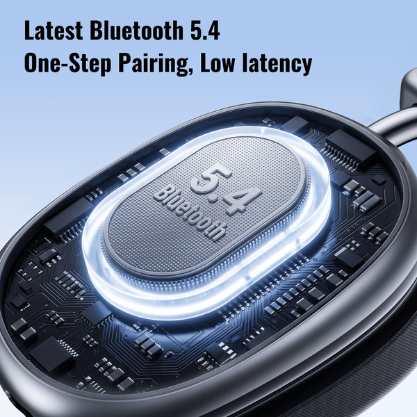 Wireless Bluetooth Headphones 5.1,40 Hrs Playtime Wireless Over-Ear Headphones,4 Mics ENC Noise Cancelling for Clear Calls, Lightweight Headset with Deep Bass Comfort fit for Travel Work